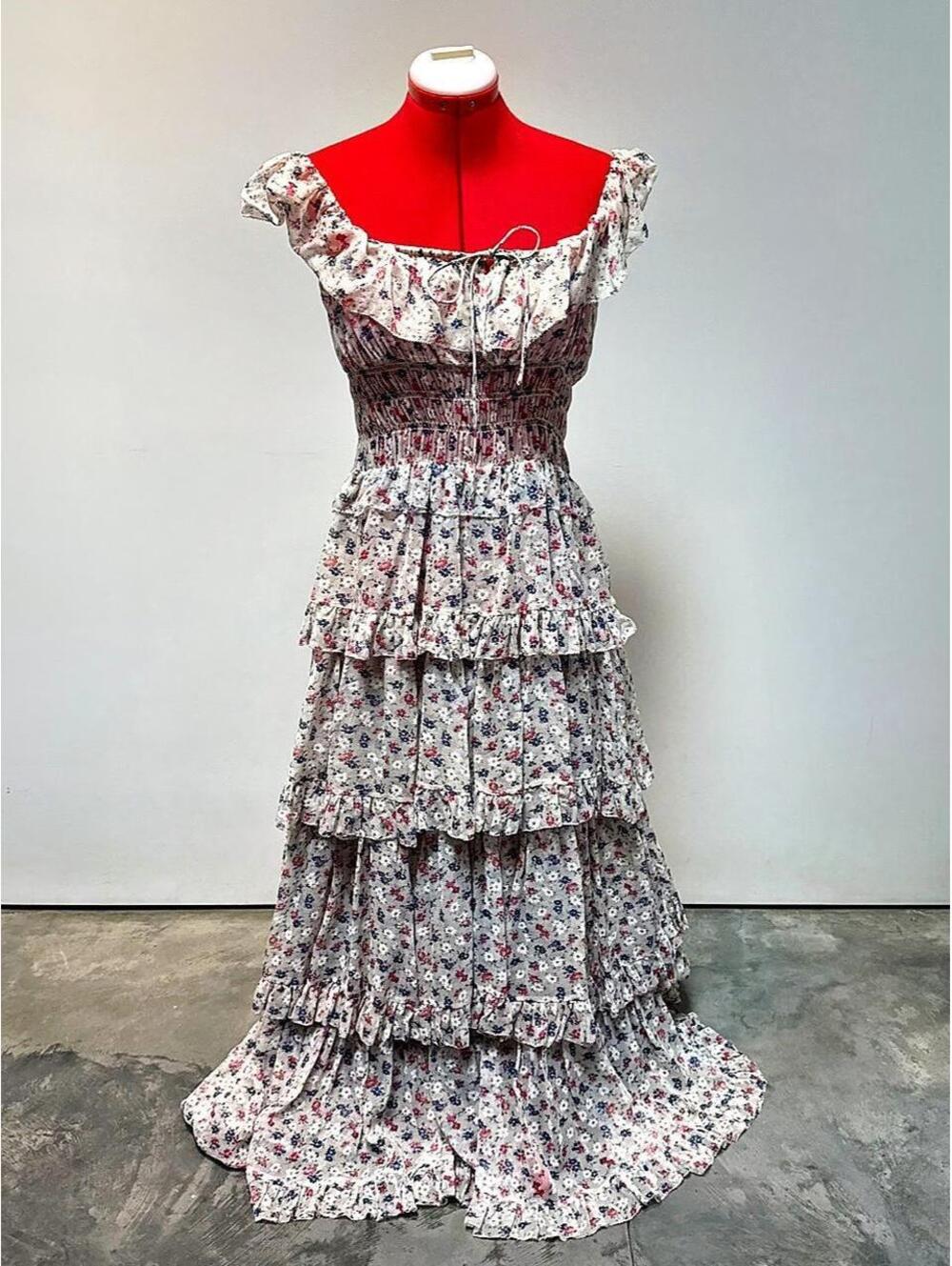 DÔEN Women's Multi and White Dress
